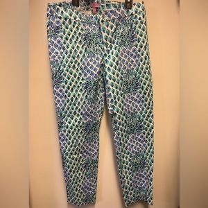Lilly Pulitzer pineapple print pants
